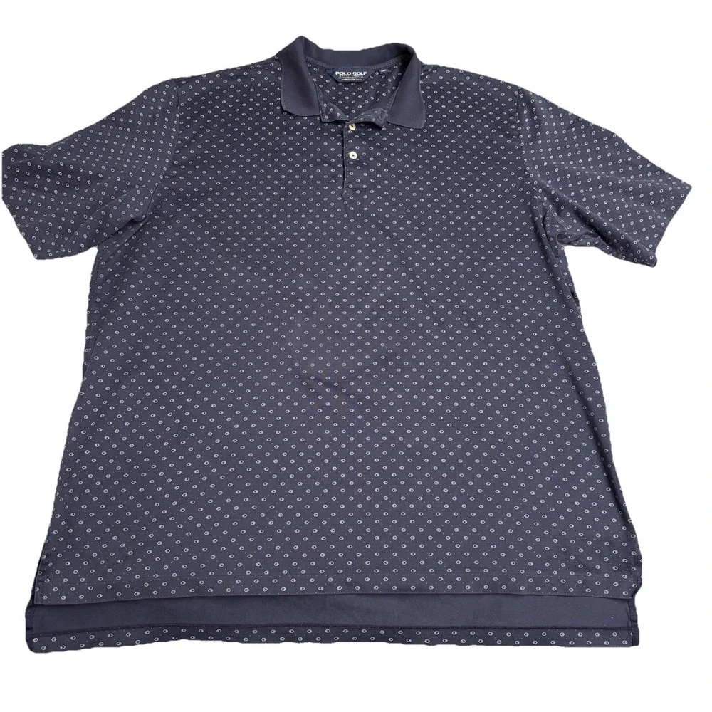 Polo Golf Ralph Lauren Polo Shirt Mens‎ XXL Blue Modern Golf Preppy